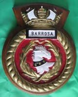 HMS Barrosa Plaque copy