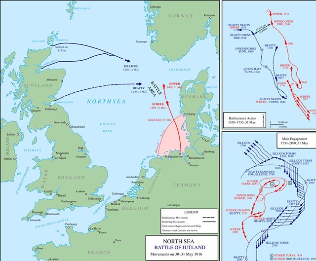 Jutland map battle